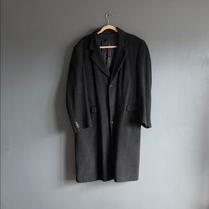 Men's Cashmere Blend Winter Coat